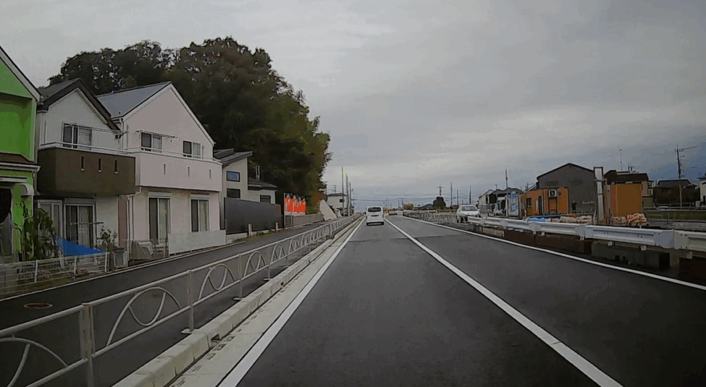 日野バイパス　新開通部分