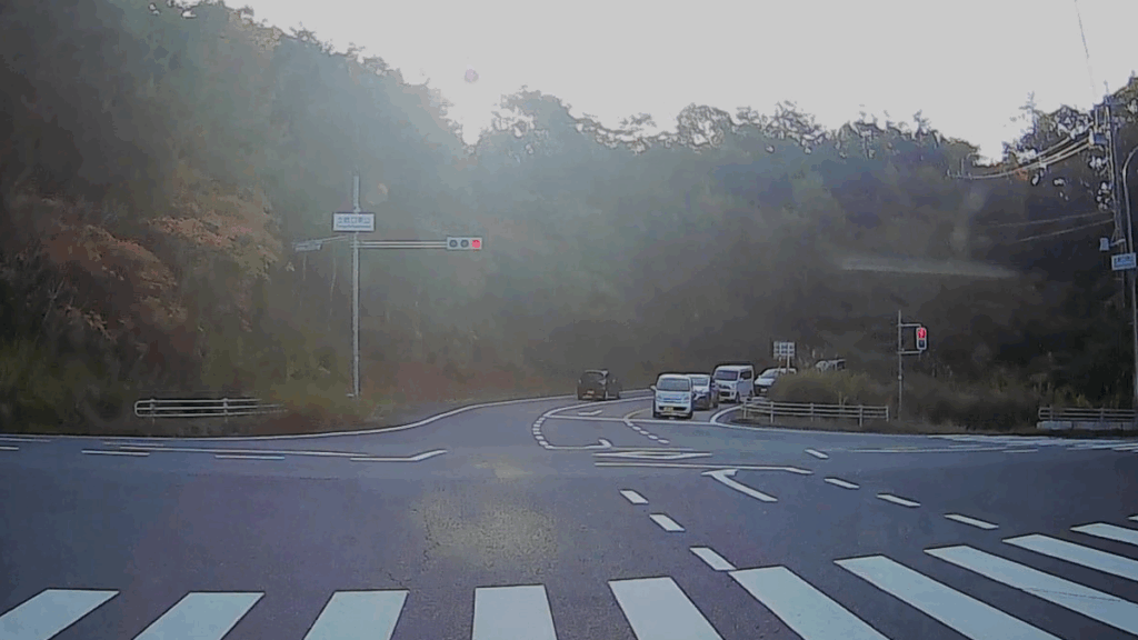 土岐口東山交差で