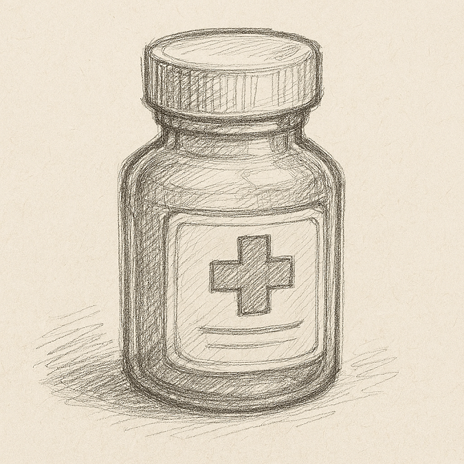薬の瓶