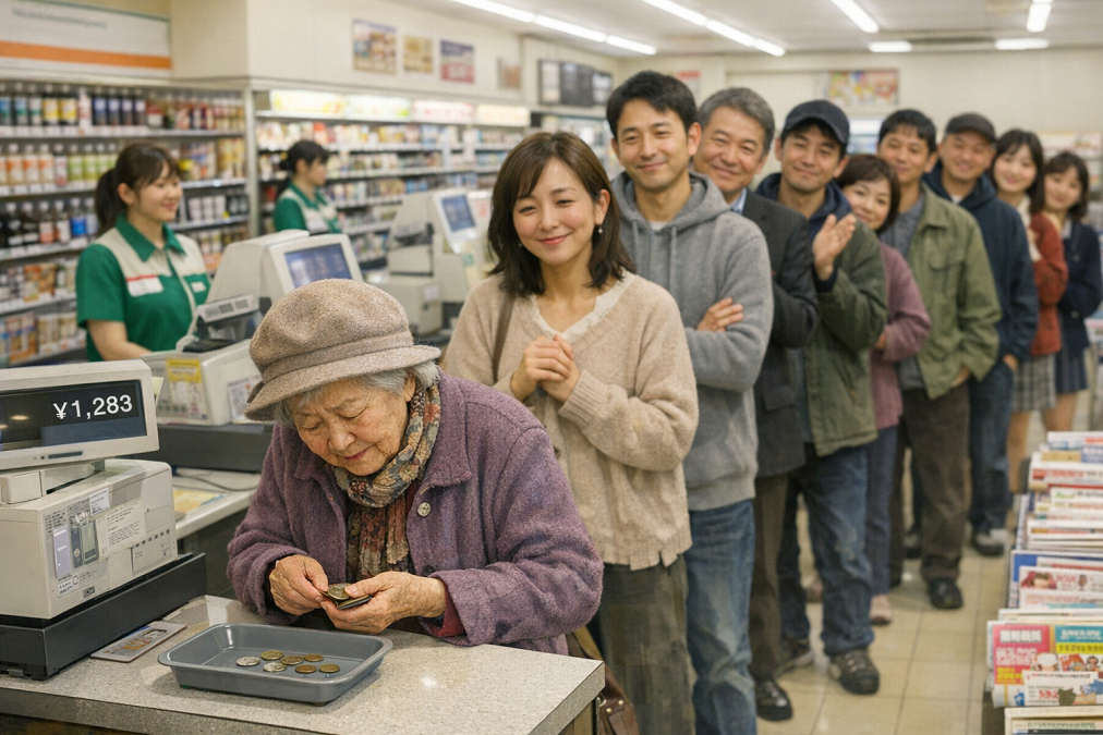 寛容ラップの様な朝のセブンイレブン
